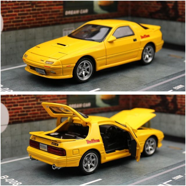 Linyi Toy Car Mazda Rx7 Initial D, Modellauto, 1:32, mit Licht und Sound, ab 14 Jahren - Bild 1