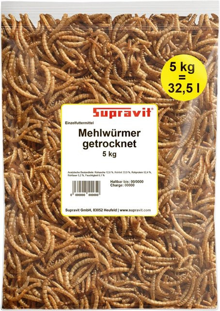 Supravit Mehlwürmer Wildvogelfutter - Bild 1
