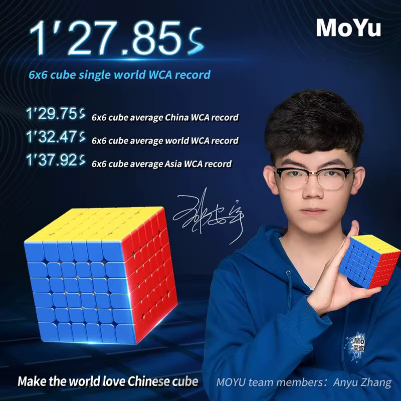 Moyu Aoshi WRM 6x6x6, Magnetischer Magic Speed Cube, Puzzle - Bild 5