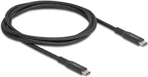 Delock USB-C Kabel Schwarz 1,00 m - Bild 1