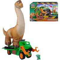 Paw Patrol: Der Dino Film - Rockys Megasaurus Transport-Fahrzeug von Spin Master mit Dinosaurier-Spielfahrzeug - Bild 1