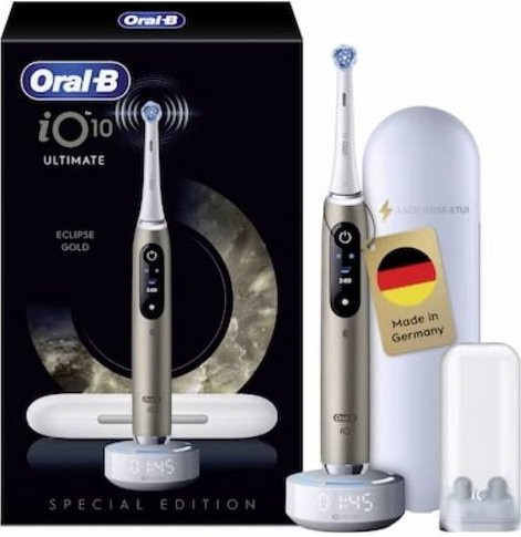 Oral-B iO Series 10 Elektrische Zahnbürste, Gold - Bild 2
