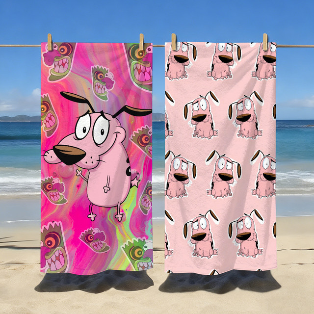 C-Courage Hundehandtuch schnell trocknend und hautfreundlich für Schwimmen, Yoga und Fitness - Bild 1