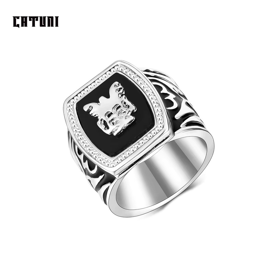 Catuni Ringe, Schwarz, Herren - Bild 3