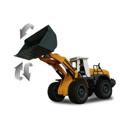 Jamara Liebherr Radlader Baustelle Spielzeug-Radlader gelb ab 6 Jahren - Bild 4