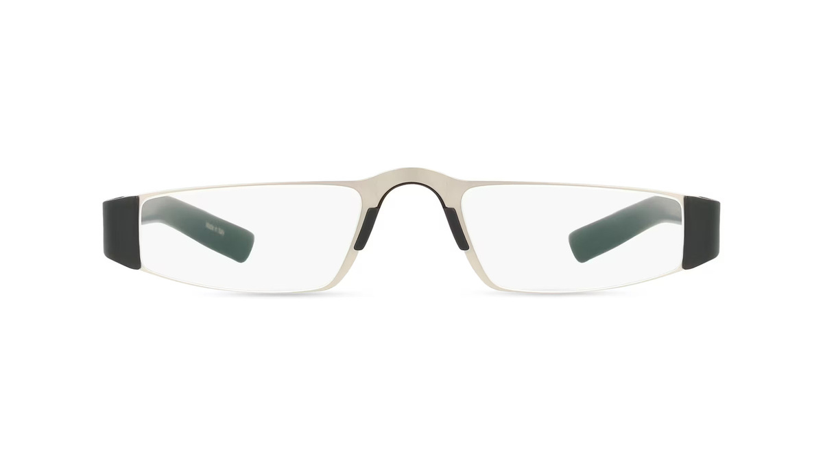 Porsche Design P8801 Korrektionsbrille Vollrand, Eckig, Metall, Unisex, silber - Bild 1