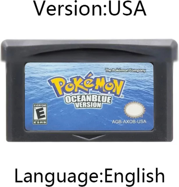 Bandai Pokemon Spielkassette für Game Boy Advance, US-Version, Grau - Bild 1