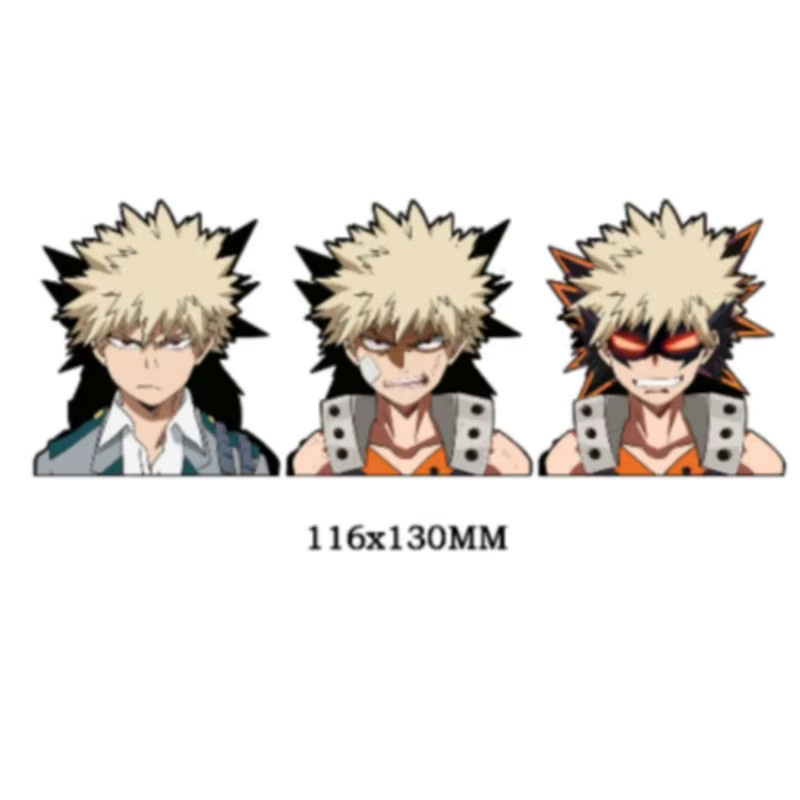 Bandai Anime Cartoon Katsuki Bakugo 3D Motion Aufkleber - Bild 2