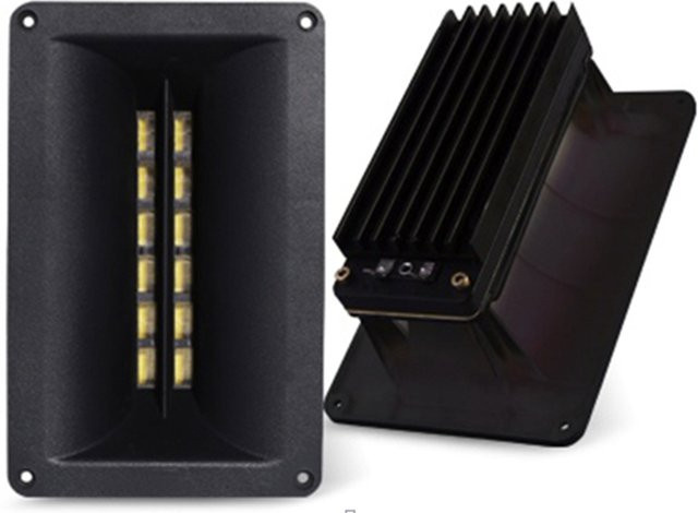 Samtronic HiFi Ribbon Hochtöner Lautsprecher Horn AMT Einheit in Schwarz, 6 Ohm, 60 W RMS - Bild 1
