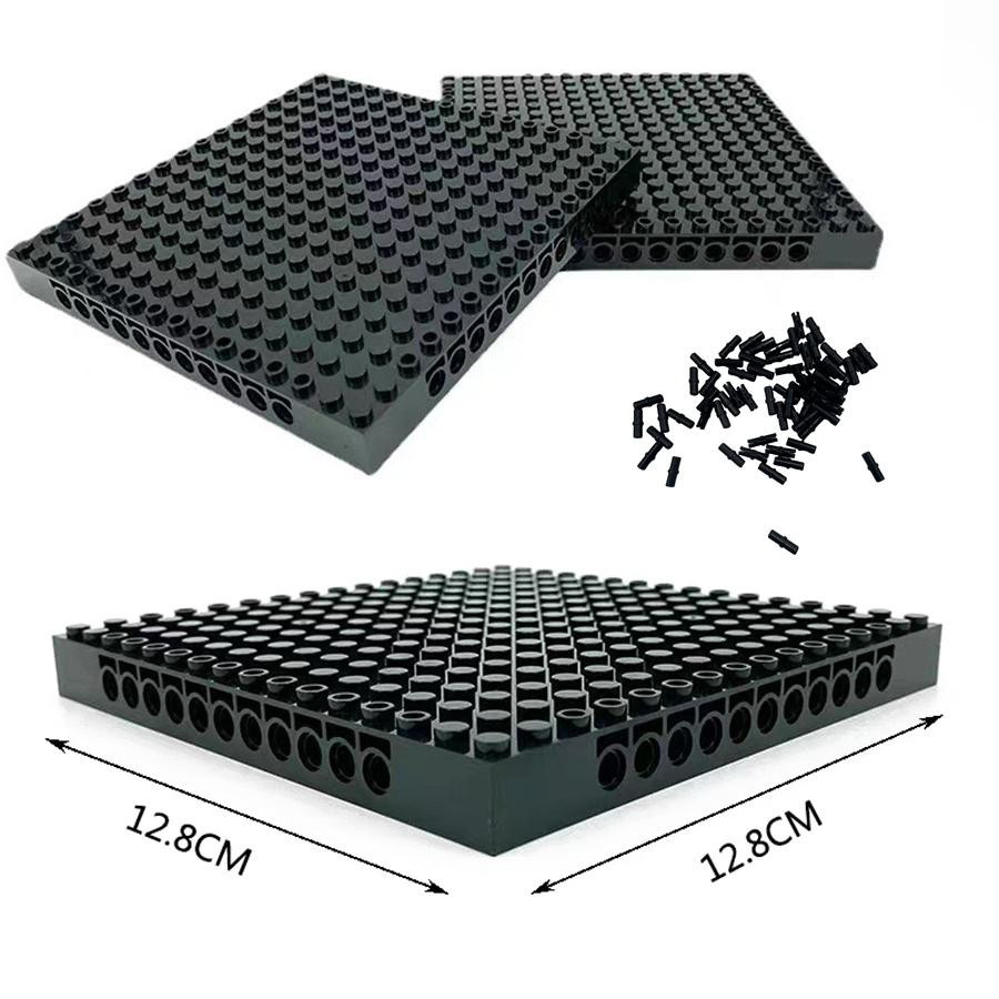 Yiran toy Bauplatten Grundplatte Schwarz 1-teiliges Set - Bild 5