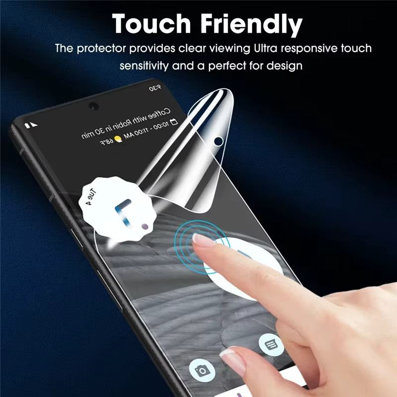 5er Pack Hydrogel Displayfolie und Rückseiten-Schutzfolie für Google Pixel Modelle, transparent - Bild 5