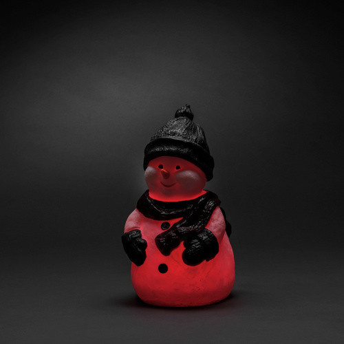 Konstsmide LED Schneemann Dekofigur aus Acryl und Kunststoff in Weiß und Mehrfarbig - Bild 4