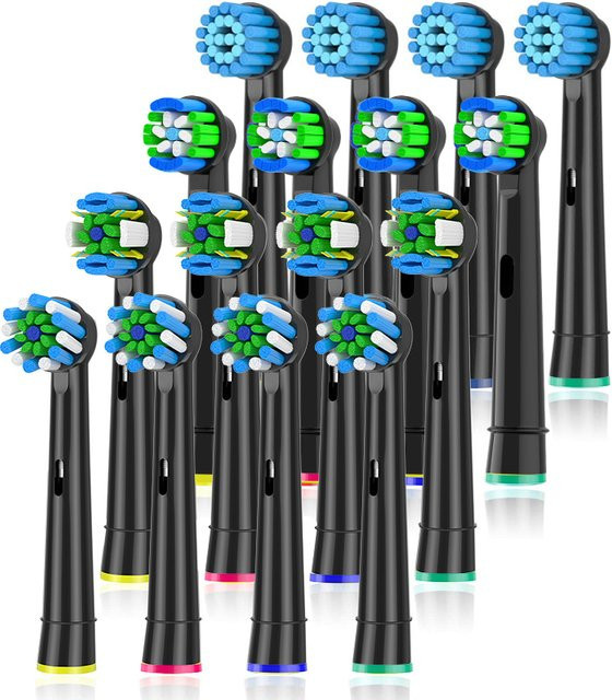 Braun Ersatz-Zahnbürstenköpfe, Weiß, Unisex - Bild 1