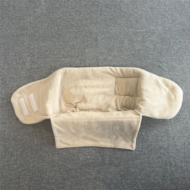 Beige Neugeborenen Posing Bean Bag und Wickeltücher als Fotografie-Requisiten für Babyfotos - Bild 1