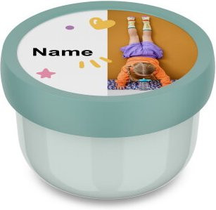 Mepal Fruchtbox mit Besteck, auslaufsicher und mikrowellengeeignet, Multicolor, 300 ml - Bild 1