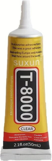 Suxun T-8000 Flüssigkleber Transparent 50 ml Reparatur-Klebstoff - Bild 1