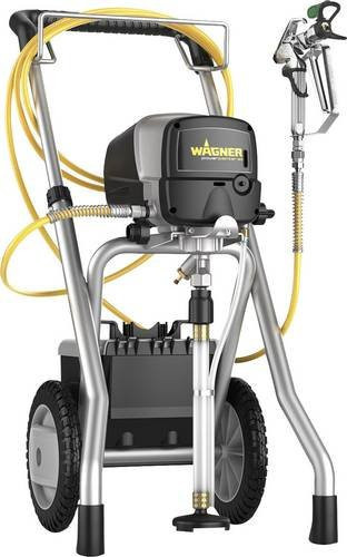 Wagner PP 90 Extra HEA Farbsprühsystem mit HVLP-Technologie für wasserbasierte Lacke in Silber, 800W, max. 1,9 l Fördermenge - Bild 1