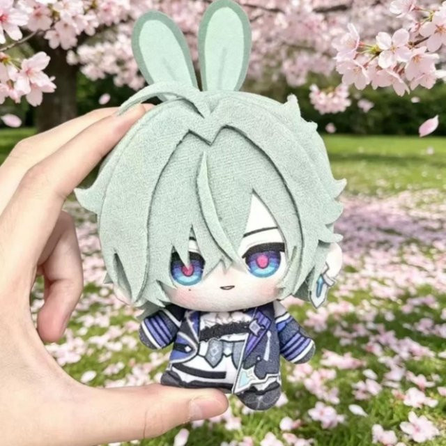 Yiran toy Genshin Impact Lohen Anhänger Plüschtier, 10cm, ab 14 Jahren - Bild 1