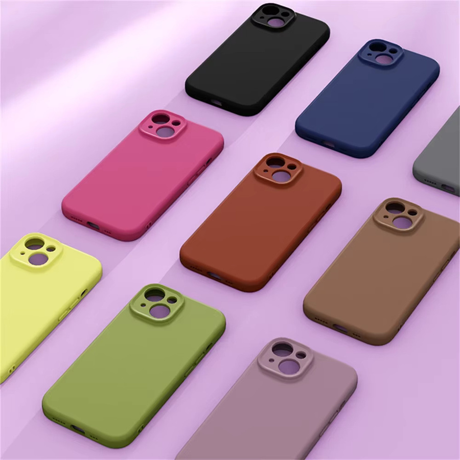 Magnetische Silikonhülle für iPhone 16 Pro Max, 15 Pro, 14 Pro Max, 13, 12, 11 in Weiß mit Unterstützung für kabelloses Laden - Bild 3