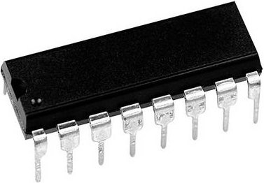 Texas Instruments SN74HC138N Logik IC Multiplexer Demux in Schwarz - Bild 1