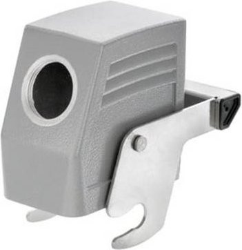 Weidmüller Steckergehäuse HDC 24D TSZO 1M25G in Grau aus Edelstahl - Bild 1