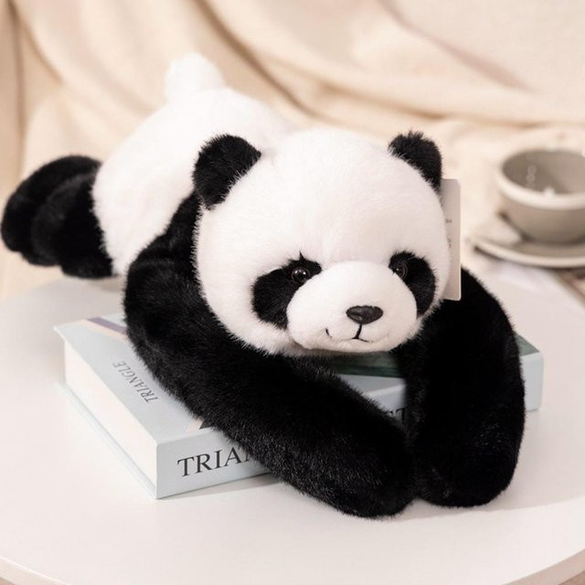 Yiran Health & Beauty Dinosaurier Plüschpuppe, Panda, 30cm - Bild 1