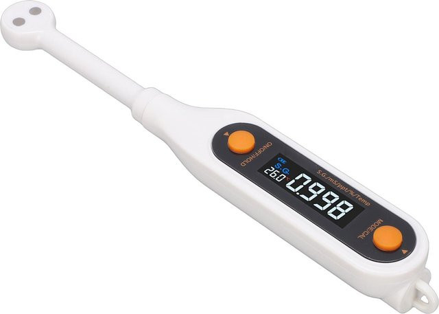 Neoglint 5-in-1 Digitaler Salzgehaltstester für Lebensmittel, Präzises Elektronisches Küchen-Salzgehaltsmessgerät mit Digitalanzeige, Weiß - Bild 1