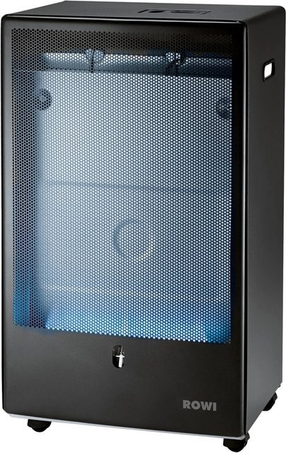 Rowi Gas-Heizofen Blue Flame 4,2 kW in Schwarz Anthrazit Blue mit Energieeffizienzklasse A - Bild 1