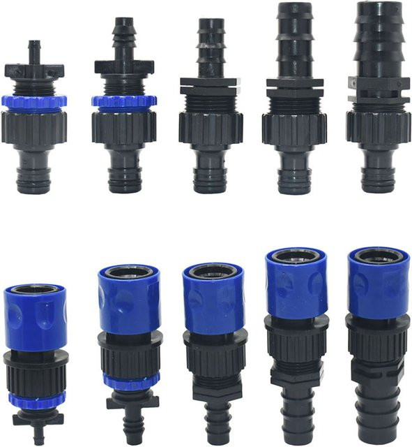 LWHRR Schlauch-Schnellverbinder mit Widerhaken für Wasserschläuche in verschiedenen Größen - Bild 1