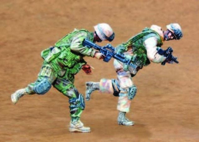 CMK US Infanterie - Freedom Irak (Part II), Bunt / Mehrfarbig - Bild 1