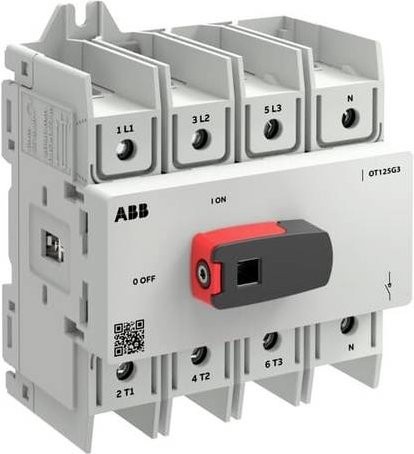 ABB OT125G3-4BSN2 Lasttrennschalter in Grau - Bild 1