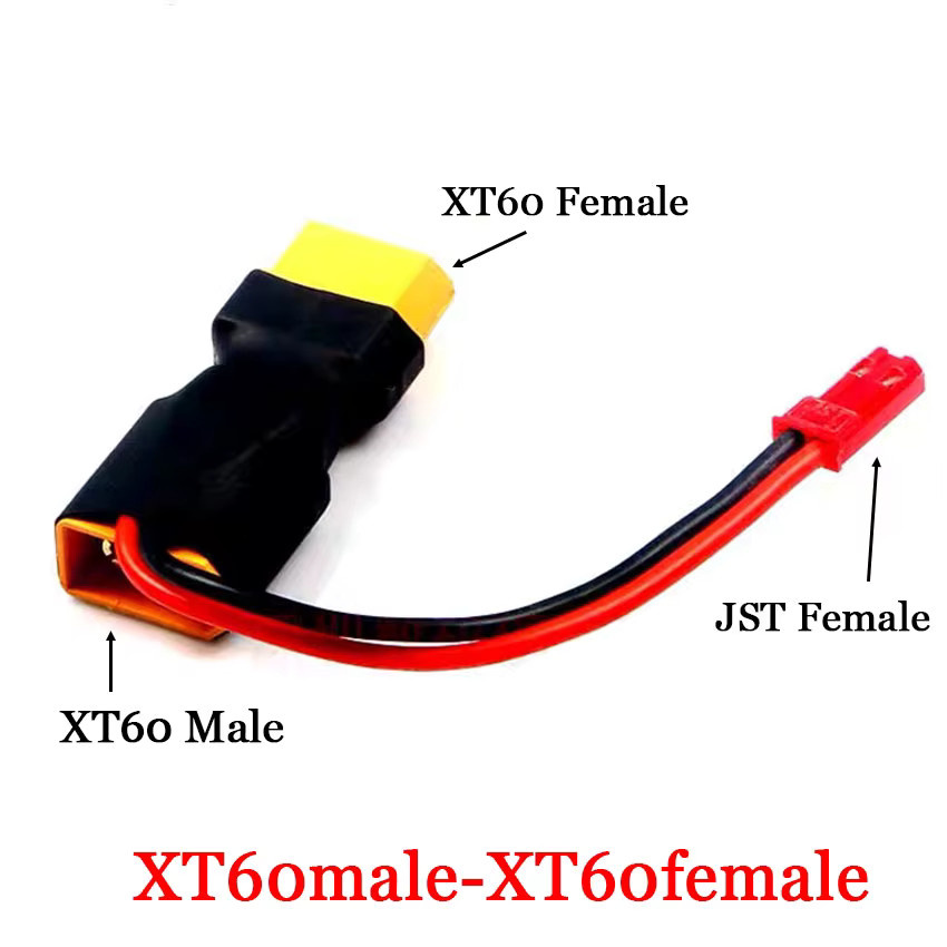 JCD XT60 auf JST Adapter für RC Helikopter, Quadcopter und LiPo Akkus - Bild 2