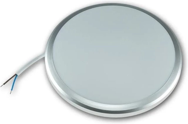 ChiliTec Acronica 12 LED Deckenleuchte in Weiß und Silber, Durchmesser: 22 cm, 12W, CCT - Bild 1