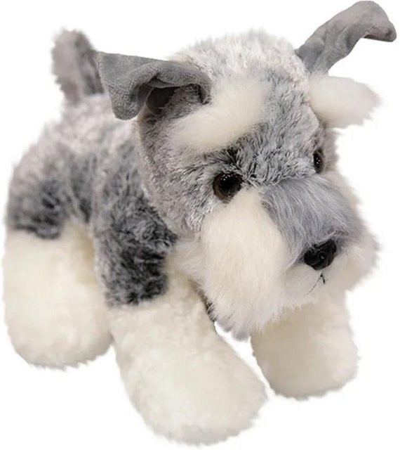Kidsly Schnauzer Plüschtier, grau, 39cm - Bild 1