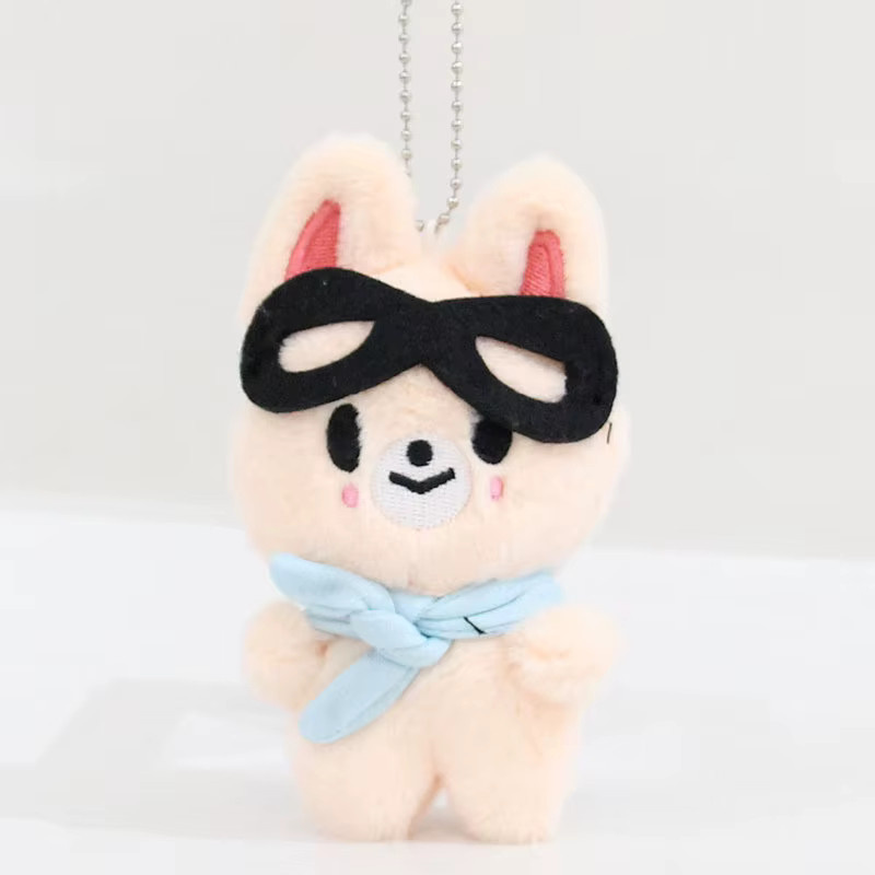 SKZOO Pilot5 FM Plüschpuppe, 8-teiliges Set, 10cm, Tiere - Bild 2