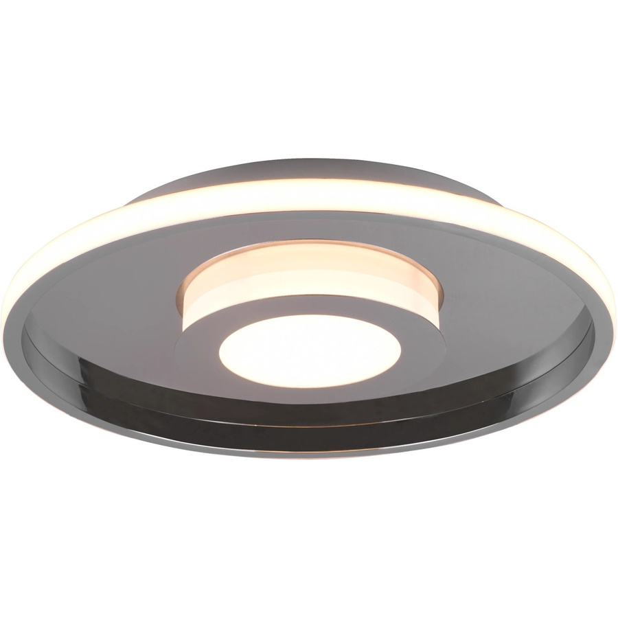 Trio LED-Deckenleuchte Ascari in Chrom, rund, dimmbar, H x B x T: 68 x 400 x 400 mm - Bild 2