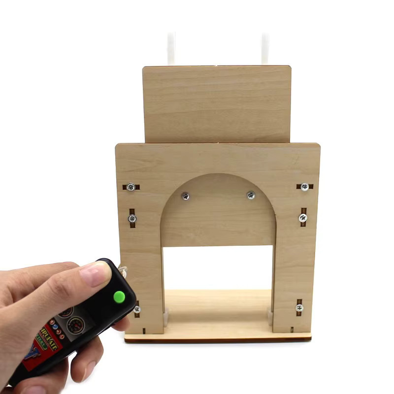 soulbao DIY Holz Hebe Tür Haus Garage Modell, Puzzle Spielzeug - Bild 2