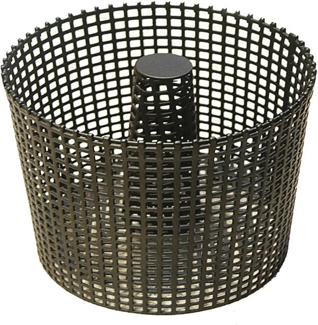 Lienbacher Pelletsbrennkorb rund, schwarz beschichtet - Bild 1