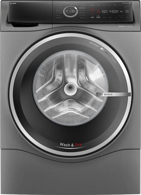 Bosch Serie 8 Waschtrockner WNC254AS0 in Grau und Schwarz - Bild 2