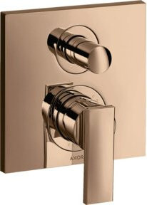 Hansgrohe Axor Citterio Fertigmontageset mit Einhebelmischer in Poliert Gold - Bild 1