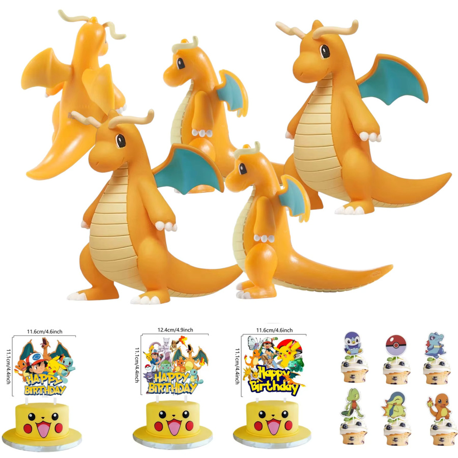 TAKARA TOMY Pokemon Kuchen Topper, Pikachu - Bild 3