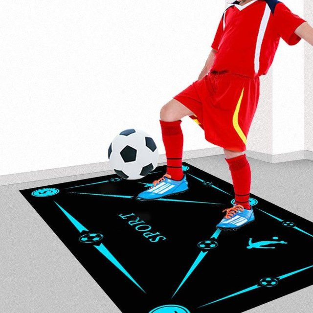 Lodestar Professionelle Fußball-Trainingsmatte aus Polyester, Mehrfarbig, B/T: 120 x 160 cm - Bild 1