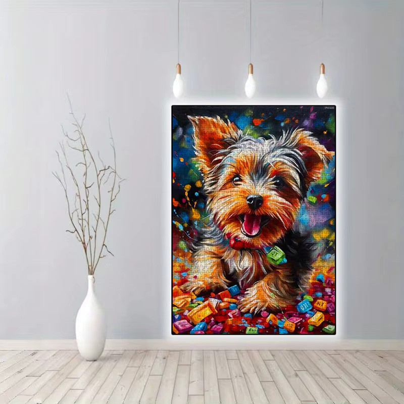 AZNM Papierpuzzle Yorkshire-Terrier, 1.000 Teile - Bild 6