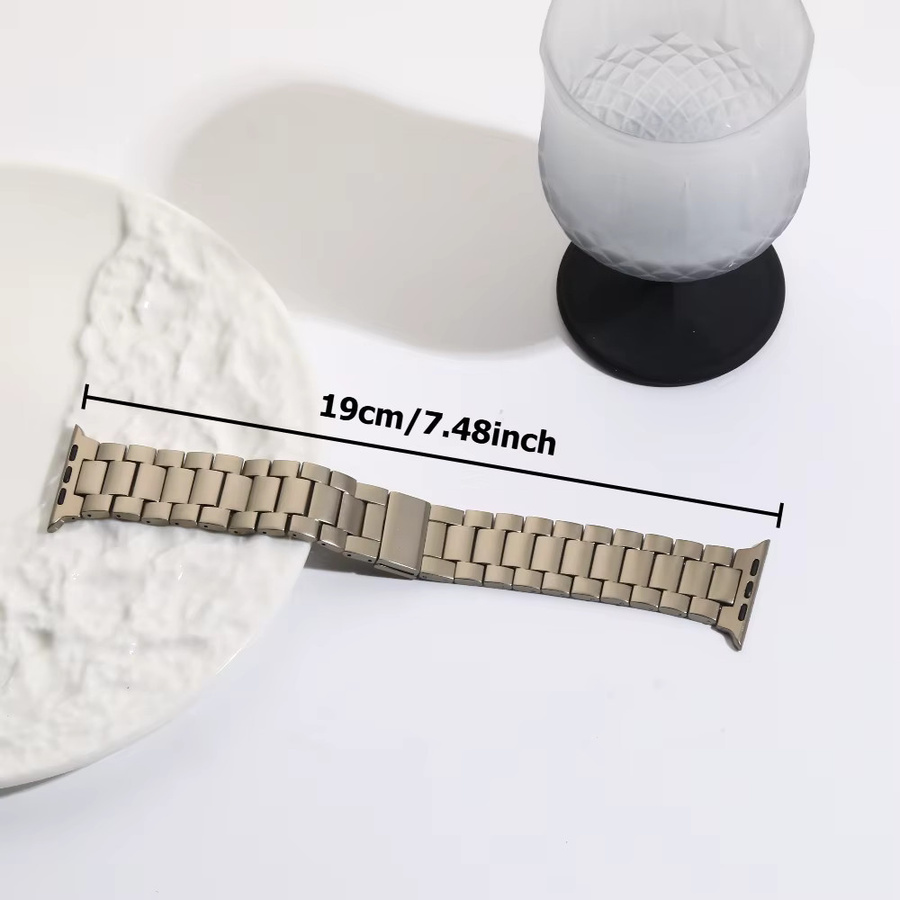 Uhrenarmband Edelstahl, Silber, Unisex - Bild 1