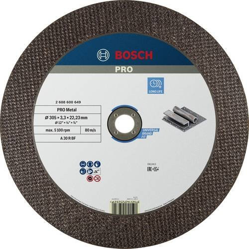 Bosch Trennscheibe gerade für Metall, Durchmesser: 300 mm, Braun - Bild 1