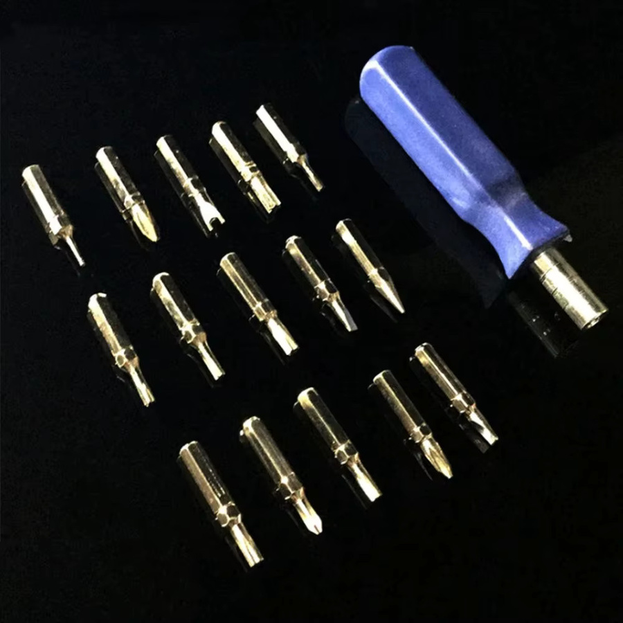 Skeyo Mini Schraubendreher-Set 16 in 1 mit magnetischem Werkzeug-Kit - Bild 2