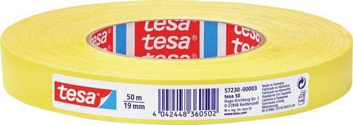 tesa extra Power Gewebeklebeband Gelb, Breite: 19 mm, Länge: 50 m - Bild 1