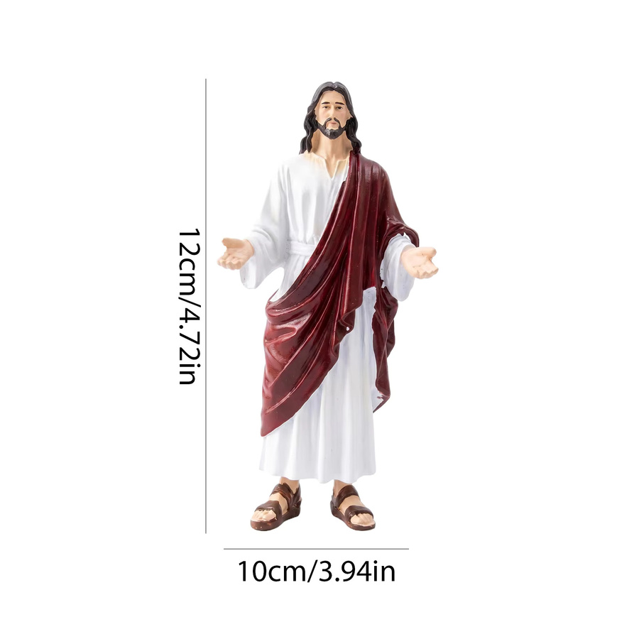 APWIKOGER Jesus Christus Sammler-Edition Figur im 1/6 Maßstab, Heiliges Herz Statue, Multicolor - Bild 3