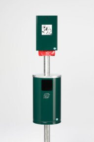 VAR Hundetoilette DS Moosgrün 30 l - Bild 1