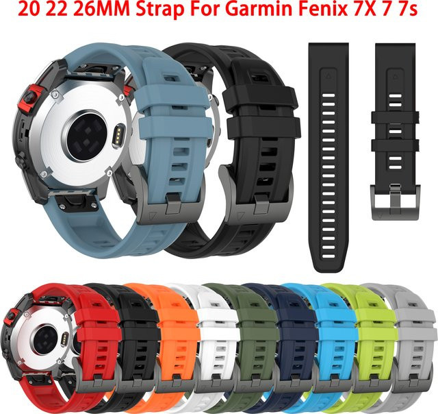 LENNIK Uhrenarmband Silikon, Schwarz, Unisex - Bild 1